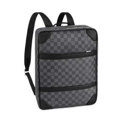Louis Vuitton Briefcase Backpack Damier Graphite