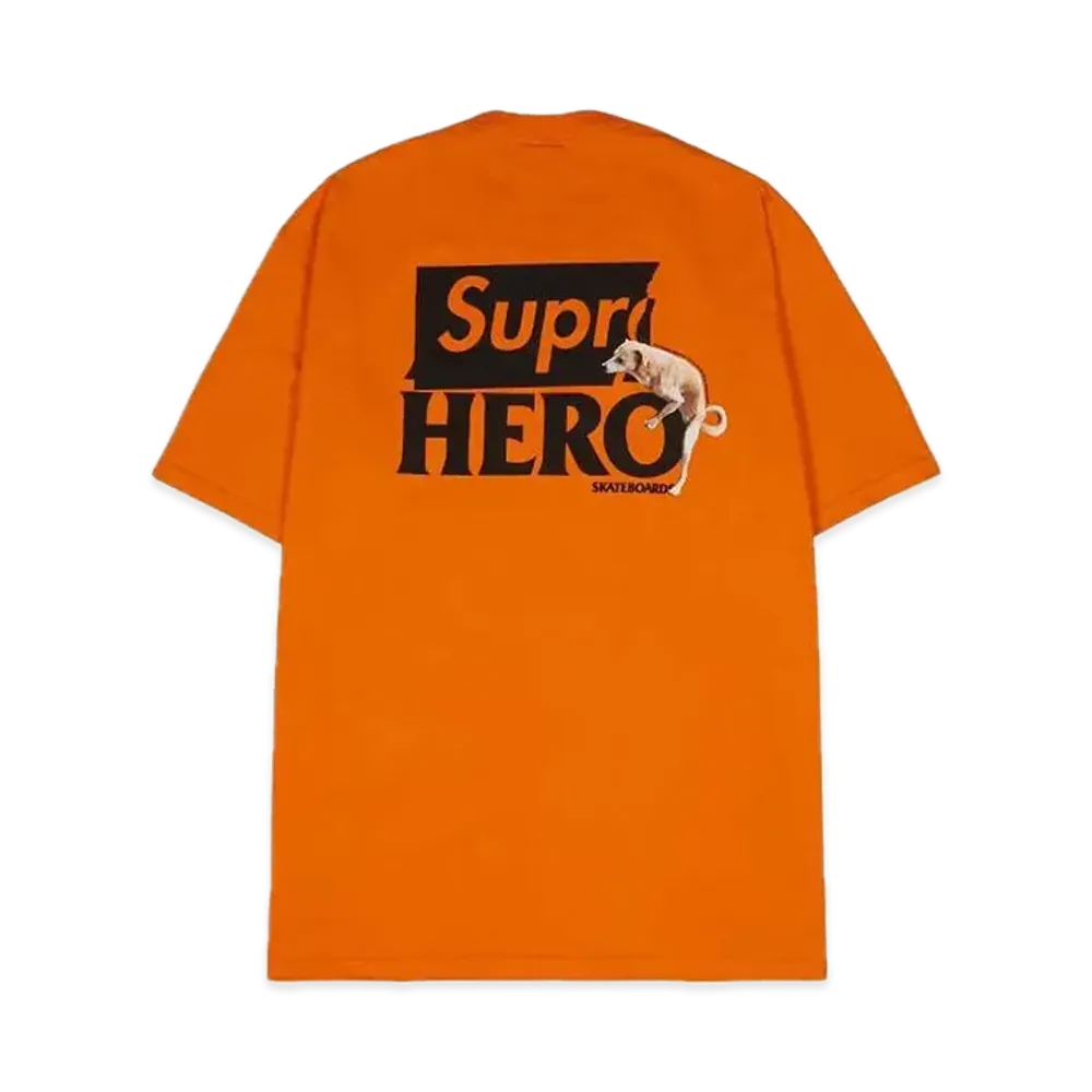 Supreme x ANTIHERO Dog Tee "Orange"