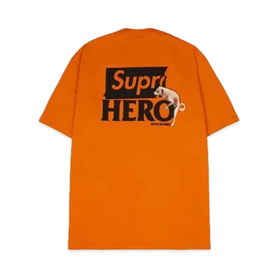 Supreme x ANTIHERO Dog Tee "Orange"