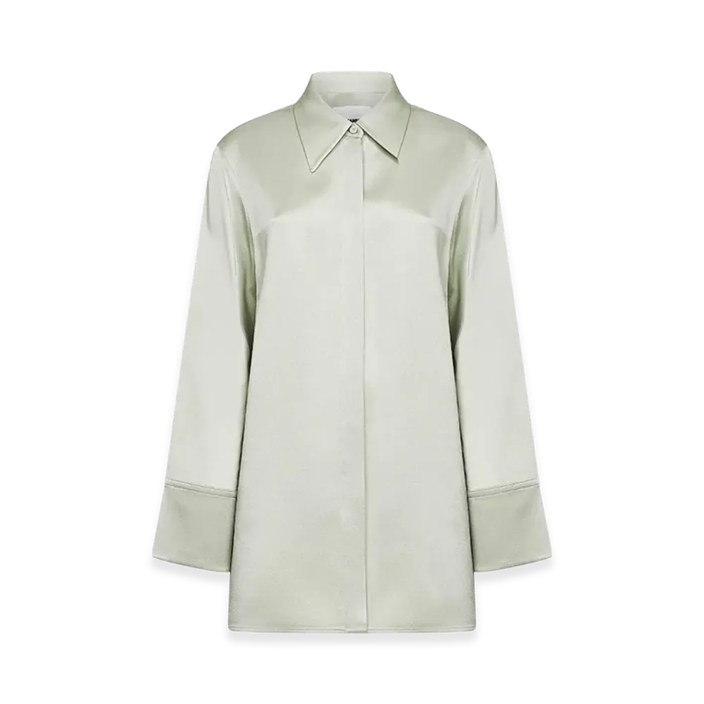 Jil Sander Women's Shirts "Light Green"