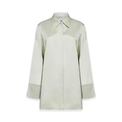 Jil Sander Women's Shirts "Light Green"