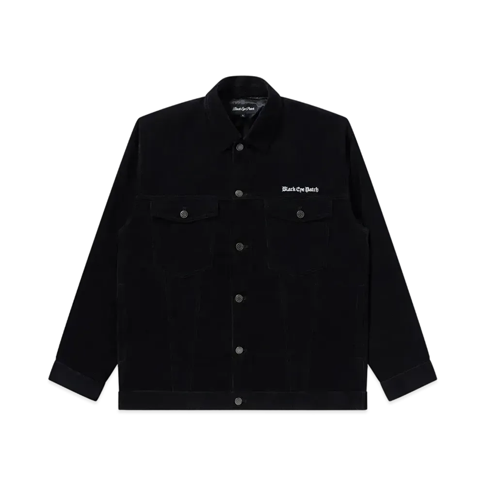 BlackEyePatch Oe LBlackEyePatch Ogo Trucker Jacket "Black"