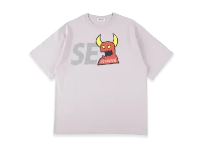WIND AND SEA x Toy Machine Toymonster Sea Tee "Pink"