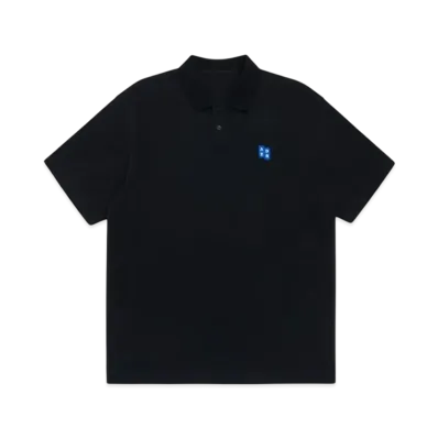 ADERERROR Tag Polo T-Shirt 01 "Black"