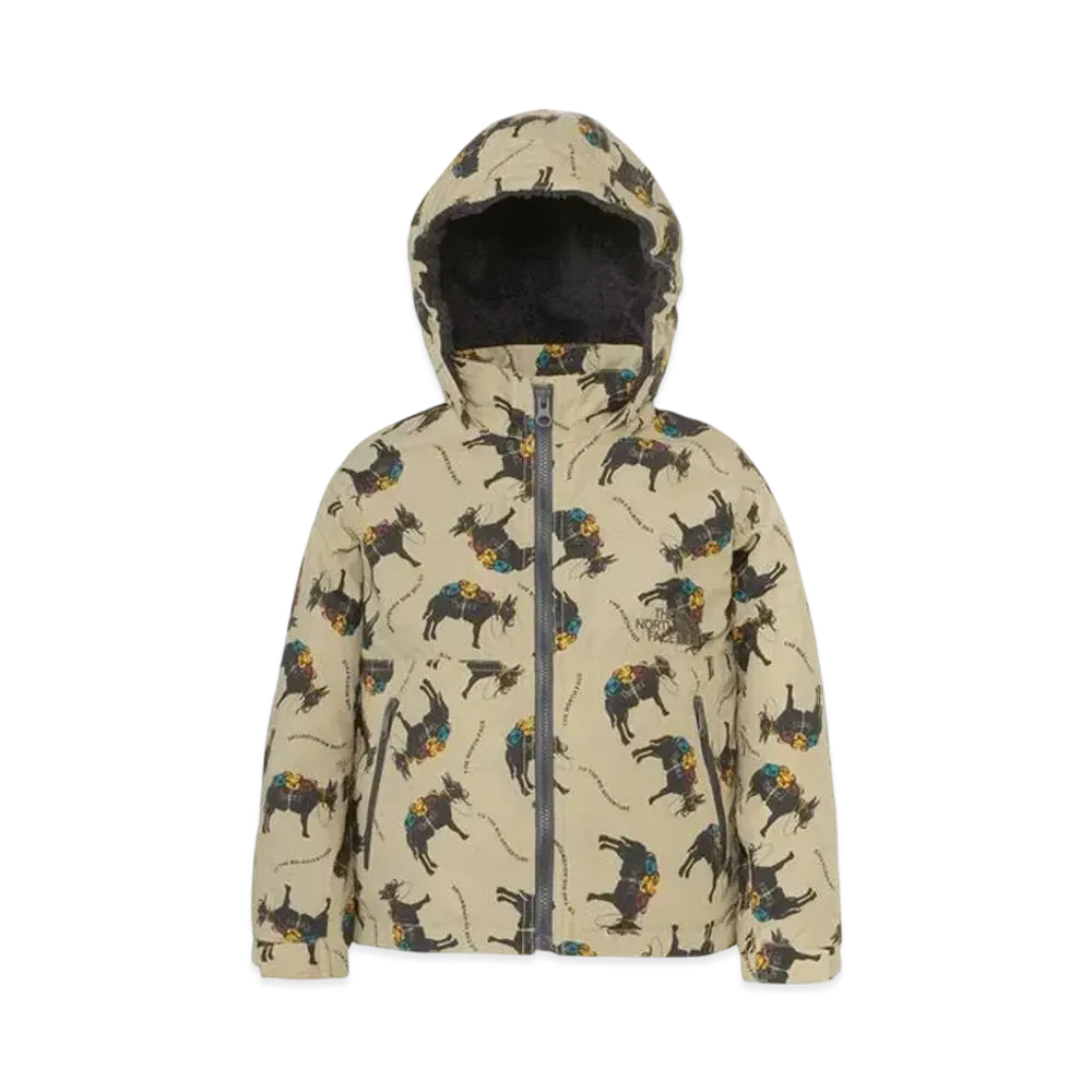 The North Face Kids Toddler Novelty Compact Nomad Jacket "Base Camp Donkey"