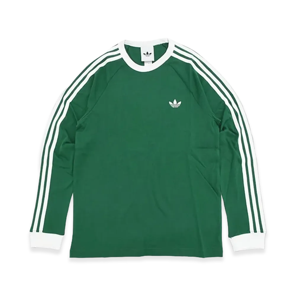adidas Three Stripes L/S Tee "Green"