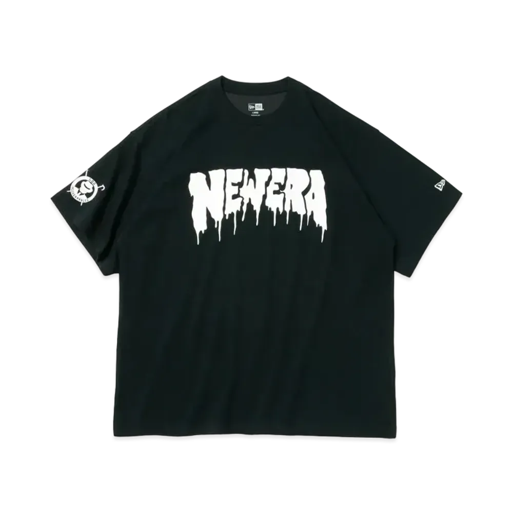 NEW ERA x New Japan Pro Wrestling Short Sleeve Oversized Performance T-Shirt Los Ingobernables De Japon "Black"