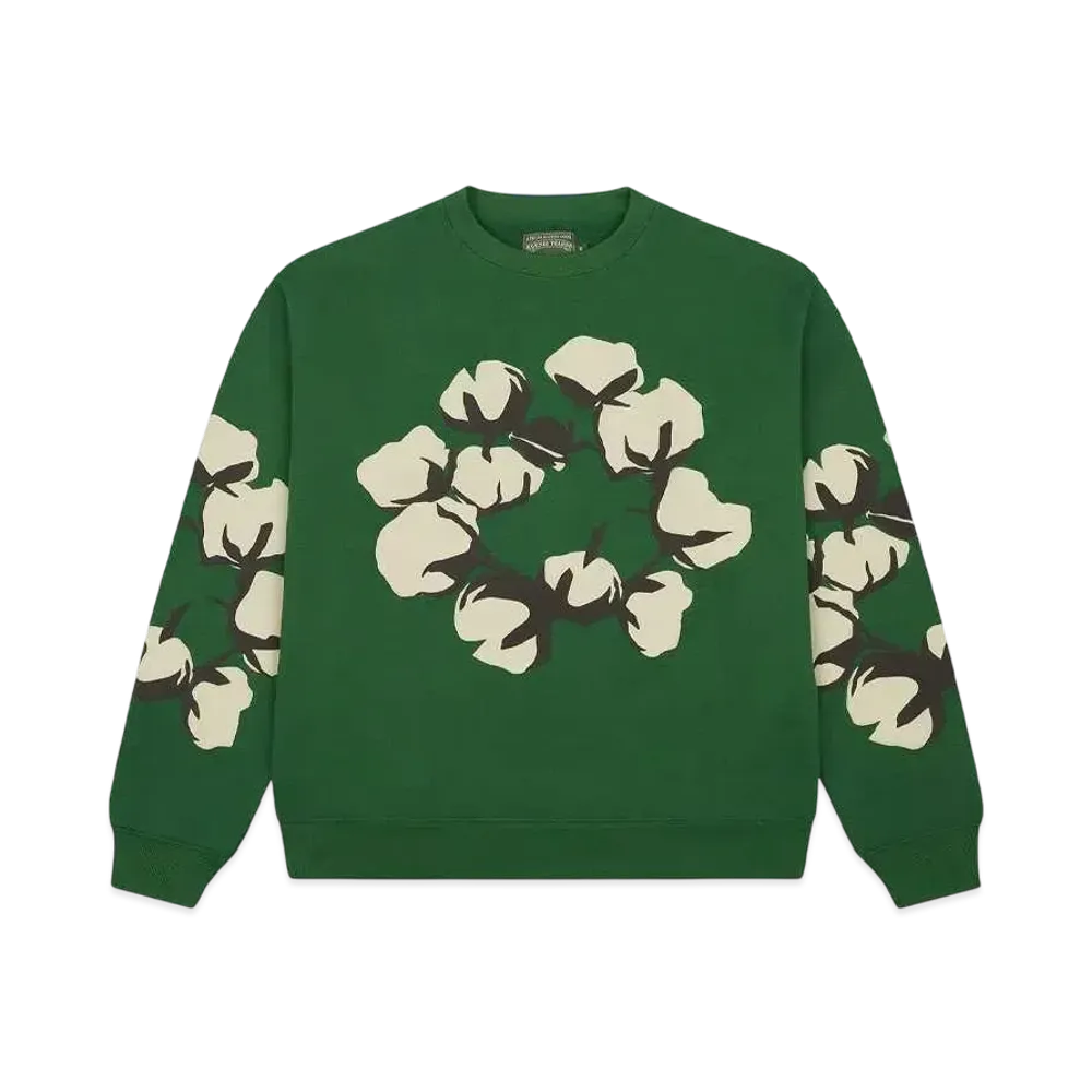 DENIM TEARS x CACTUS PLANT FLEA MARKET Crewneck "Green"