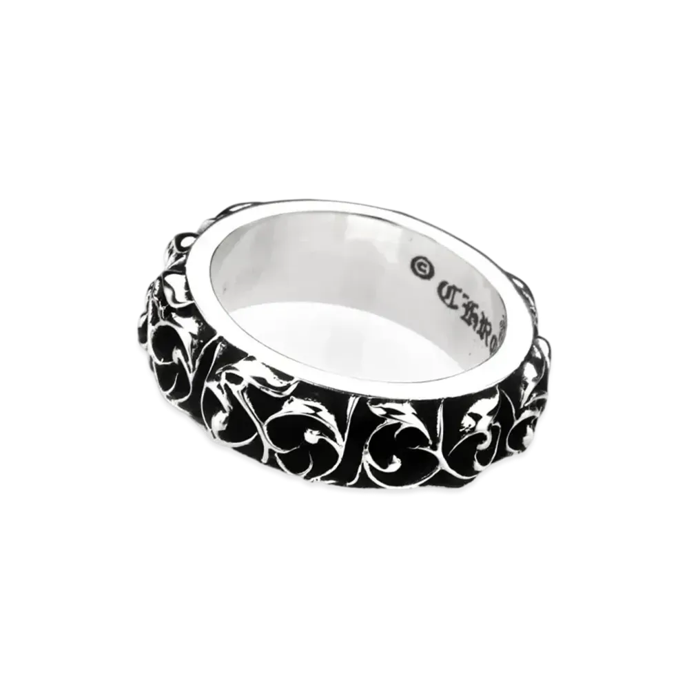 Chrome Hearts Eternity Vine Band Ring "Silver"