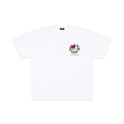 A FEW GOOD KIDS Flower Tee "White"
