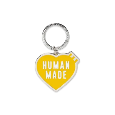 HUMAN MADE Heart Keyring "Yellow"