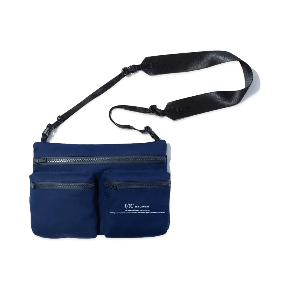 F/CE. W.R Canvas Sacoche "Navy"