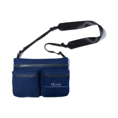 F/CE. W.R Canvas Sacoche "Navy"