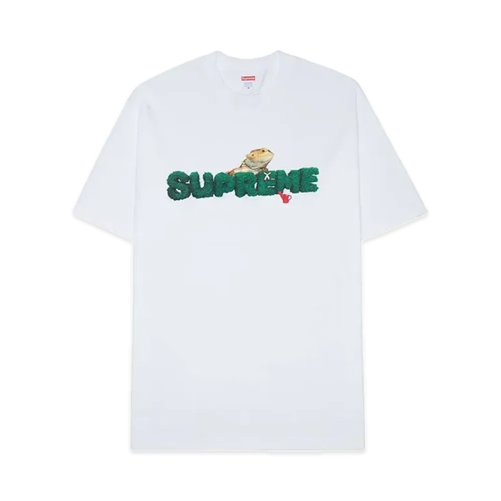 Supreme Lizard Tee "White"
