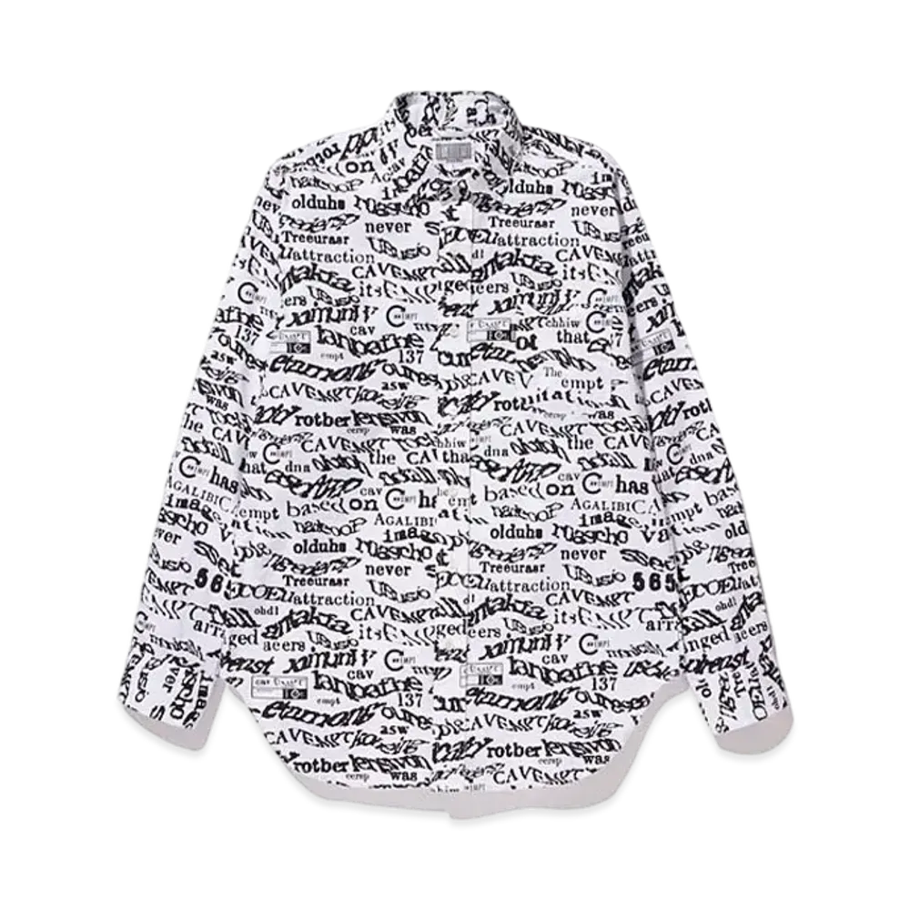 Cav Empt (C.E) SECURITY SHIRT "White"