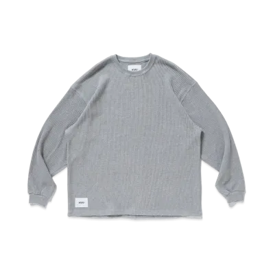 WTAPS Waffle / LS / Cotton "Gray"