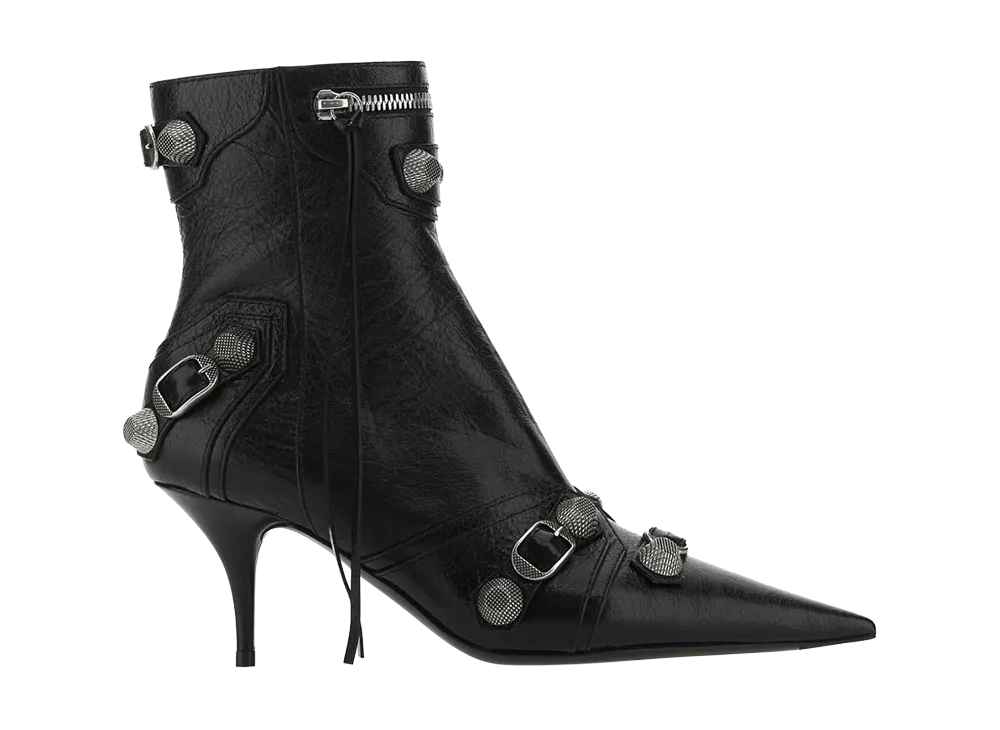 BALENCIAGA Women's Cagole Ankle Boot "Black"