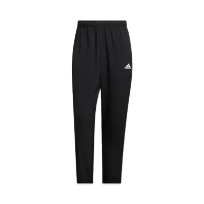 adidas Three Stripes Loose Fit Light Woven Track Pants "Black/White"
