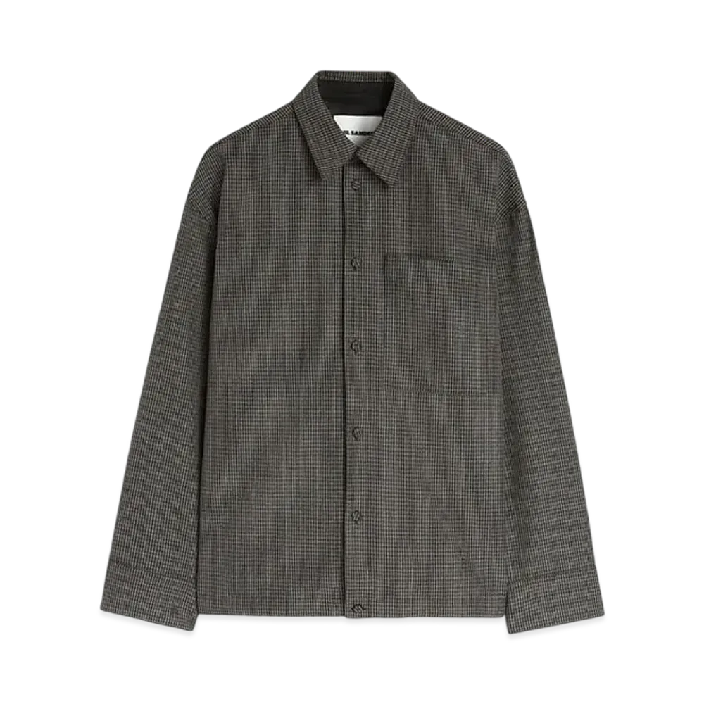 Jil Sander Men's Overshirt "Dark Edge"