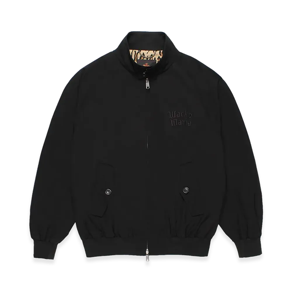 WACKO MARIA Baracuta / G9 Harrington Jacket "Black"