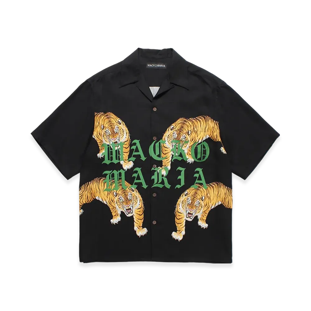 WACKO MARIA x Tim Lehi Hawaiian Shirt "Black"