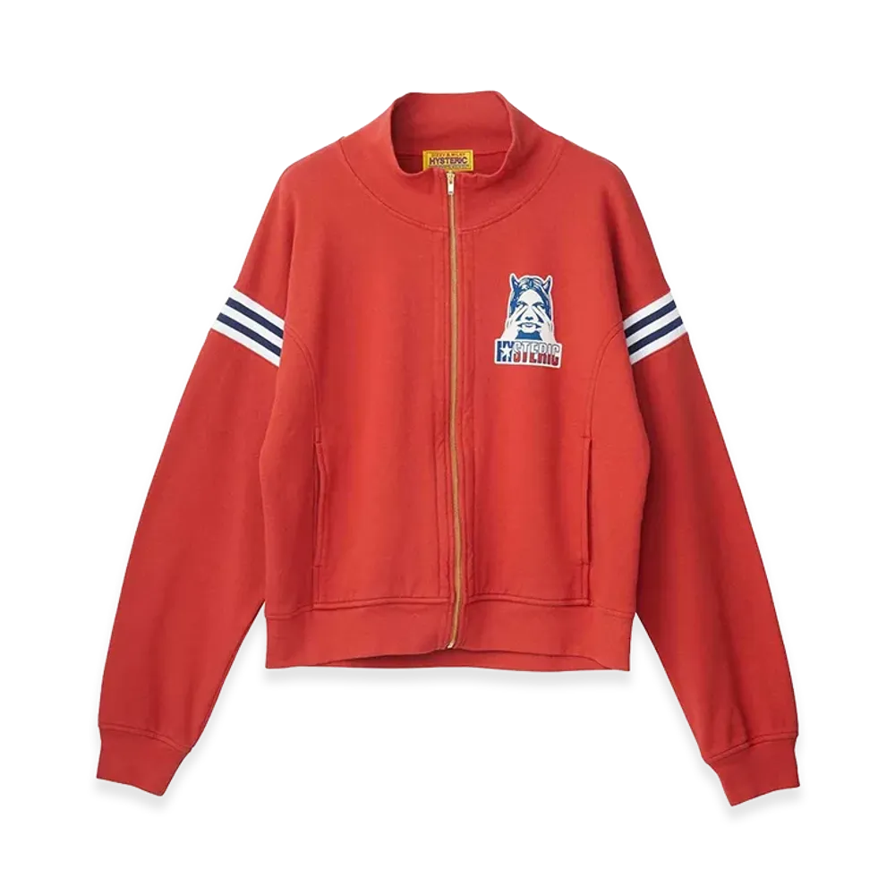 HYSTERIC GLAMOUR Women's SEE NO EVIL Jacket "Red"