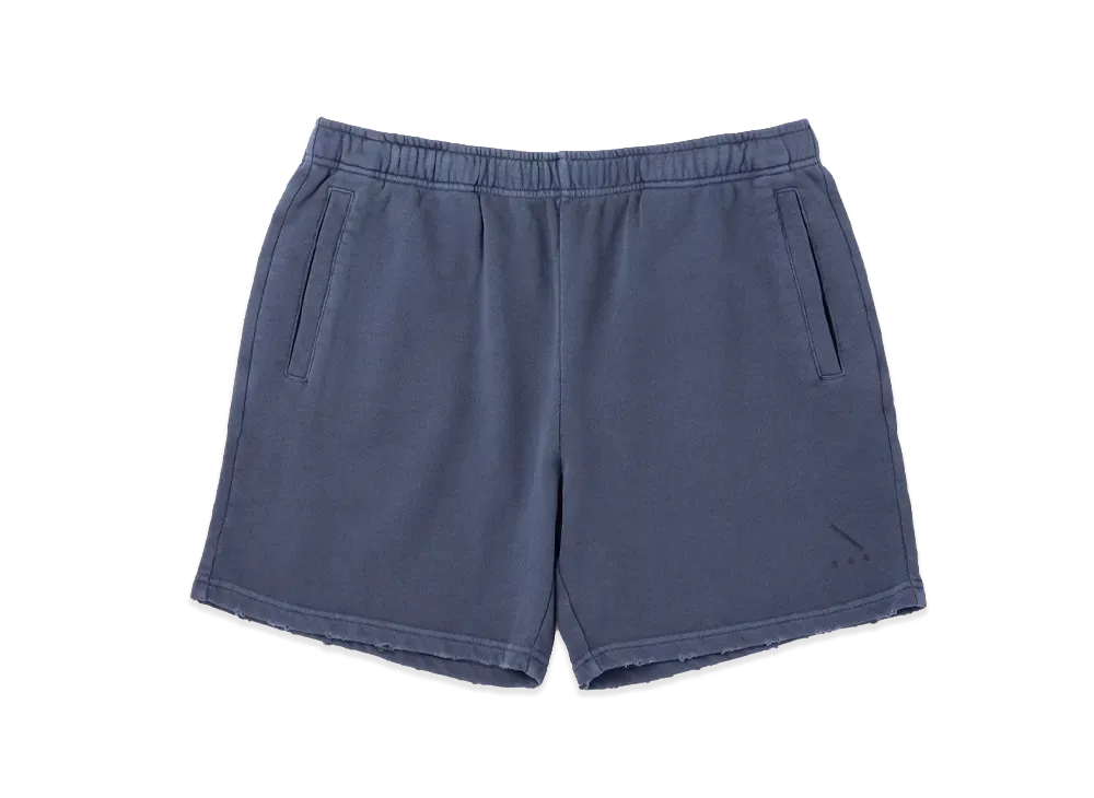 GDC x Saturdays NYC Austin Damaged Sweat Short Pants "Navy"