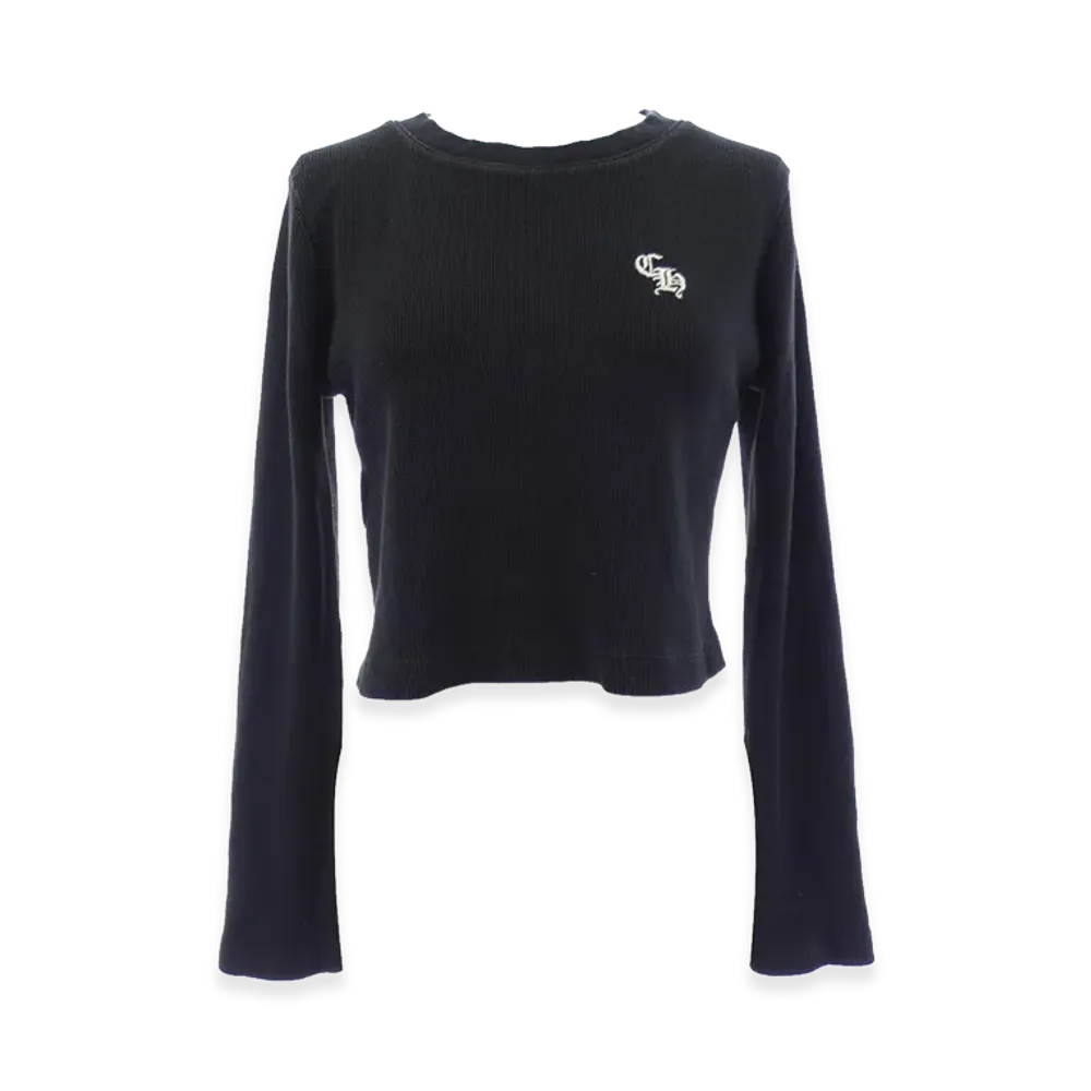 Chrome Hearts Bad Seed CH Logo L/S T-Shirt "Black"