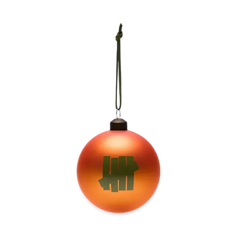 UNDEFEATED Ball Ornament "Orange"