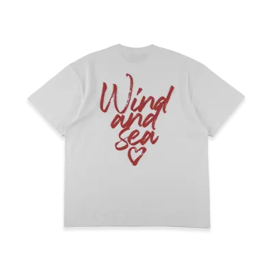 WIND AND SEA Heart Logo S/S Tee "White"