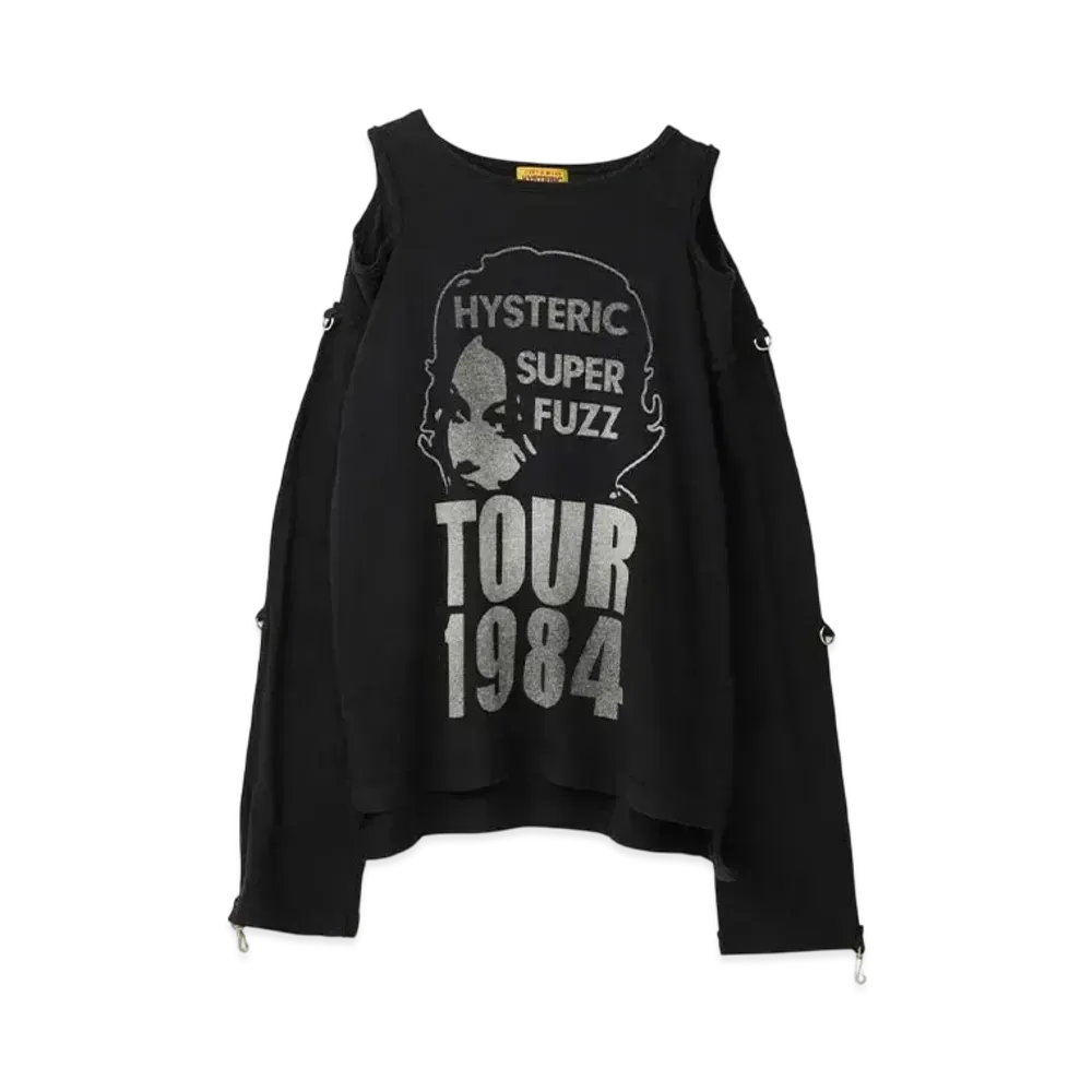 HYSTERIC GLAMOUR Tour 1984 Pullover "Black"