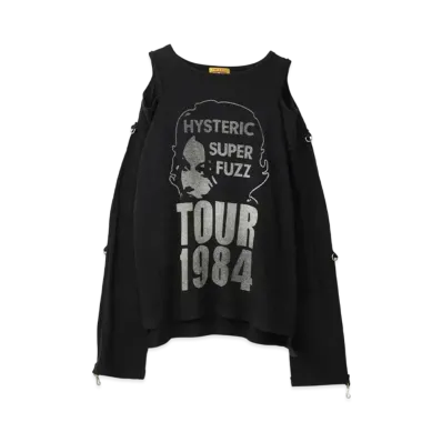 HYSTERIC GLAMOUR Tour 1984 Pullover "Black"