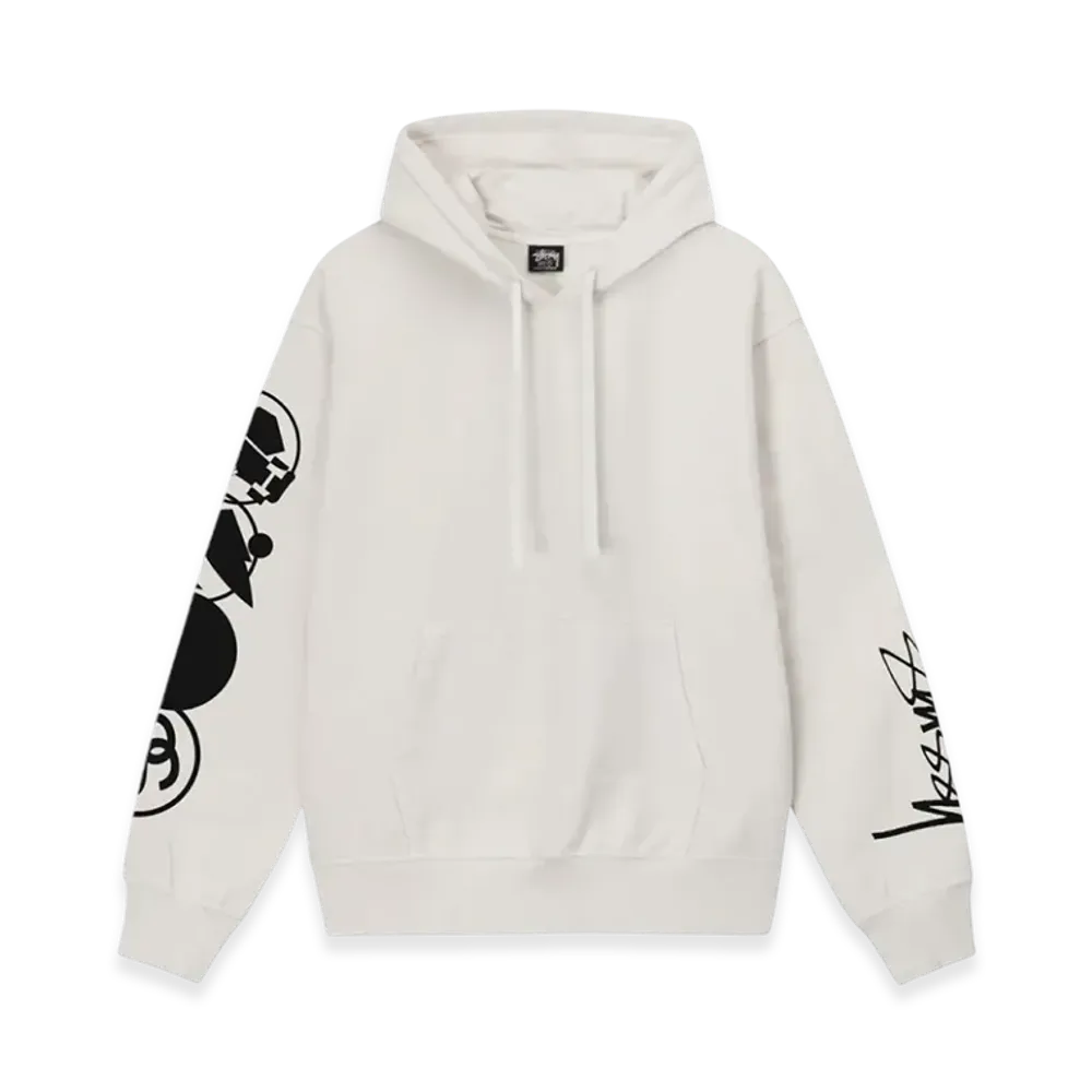 Stussy Stacked Pigment Dyed Hoodie "Natural"