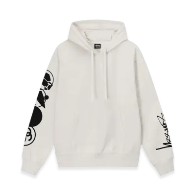 Stussy Stacked Pigment Dyed Hoodie "Natural"
