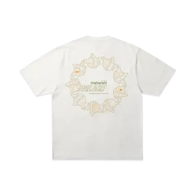 PALACE x MAHARISHI Templea Star T-Shirt "White"