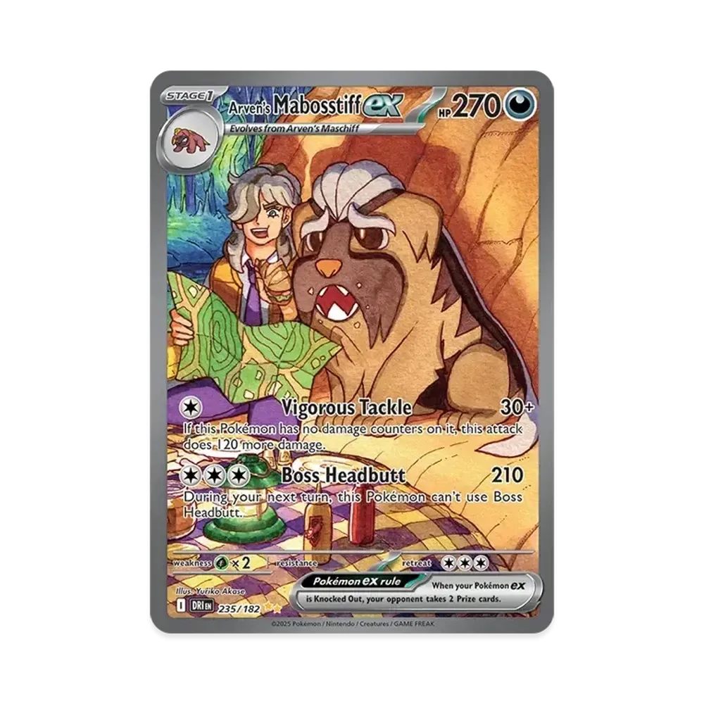 ペパーのマフィティフex SIR [DRI EN 235/240]【英語版】(スカーレット&バイオレット「ダステンドライバルス」)