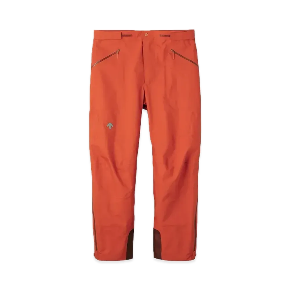 DESCENTE ALLTERRAIN Gore-Tex Light Long Pants EX "Sunset Orange"