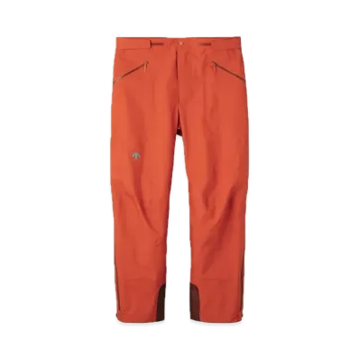 DESCENTE ALLTERRAIN Gore-Tex Light Long Pants EX "Sunset Orange"