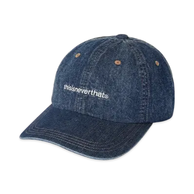 thisisneverthat Denim T-Logo Cap "Indigo"