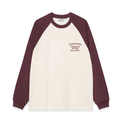 Carhartt WIP L/S Alston T-Shirt "Wax/Rondo"