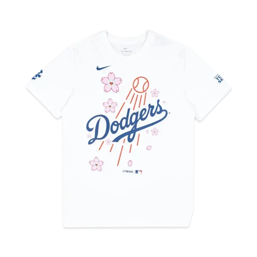 Takashi Murakami x MLB World Tour Tokyo Series 2025 Dodgers SS Tee "White"