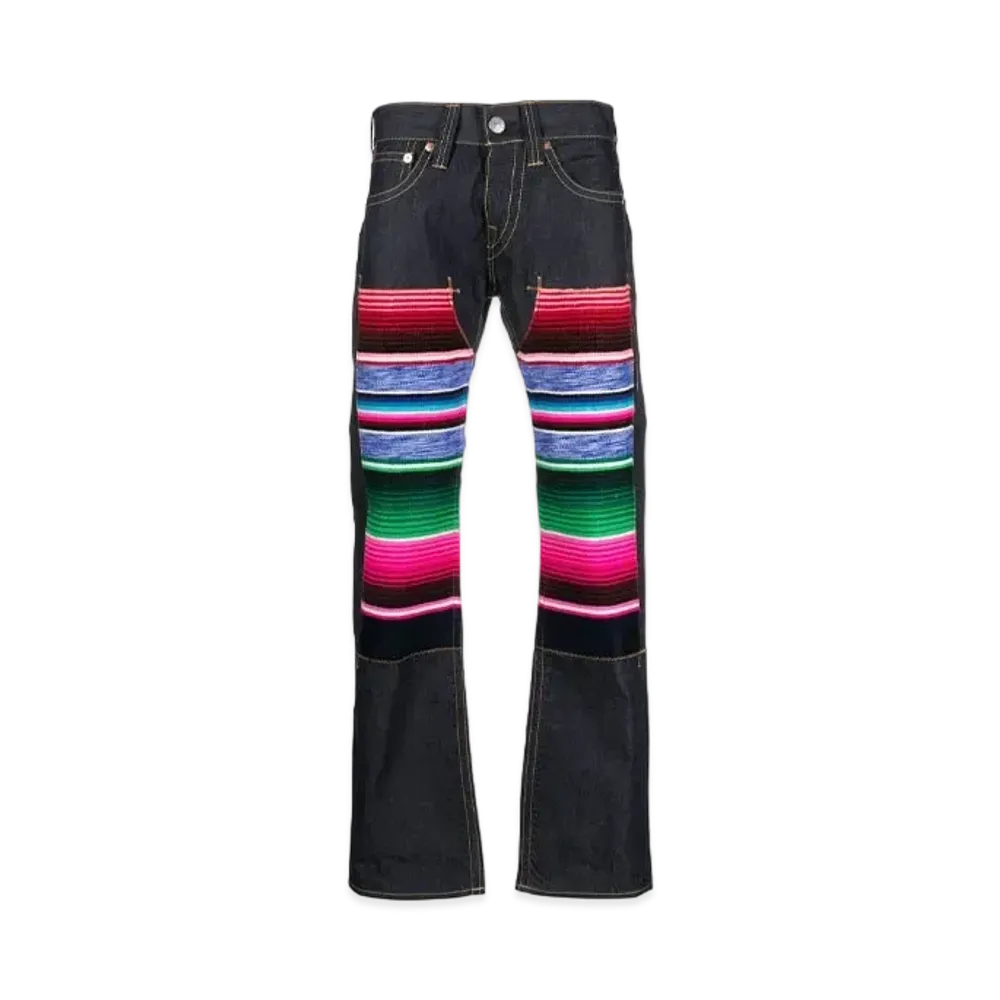 Levi's x JUNYA WATANABE Patchwork Bootcut Jeans "Navy Blue"