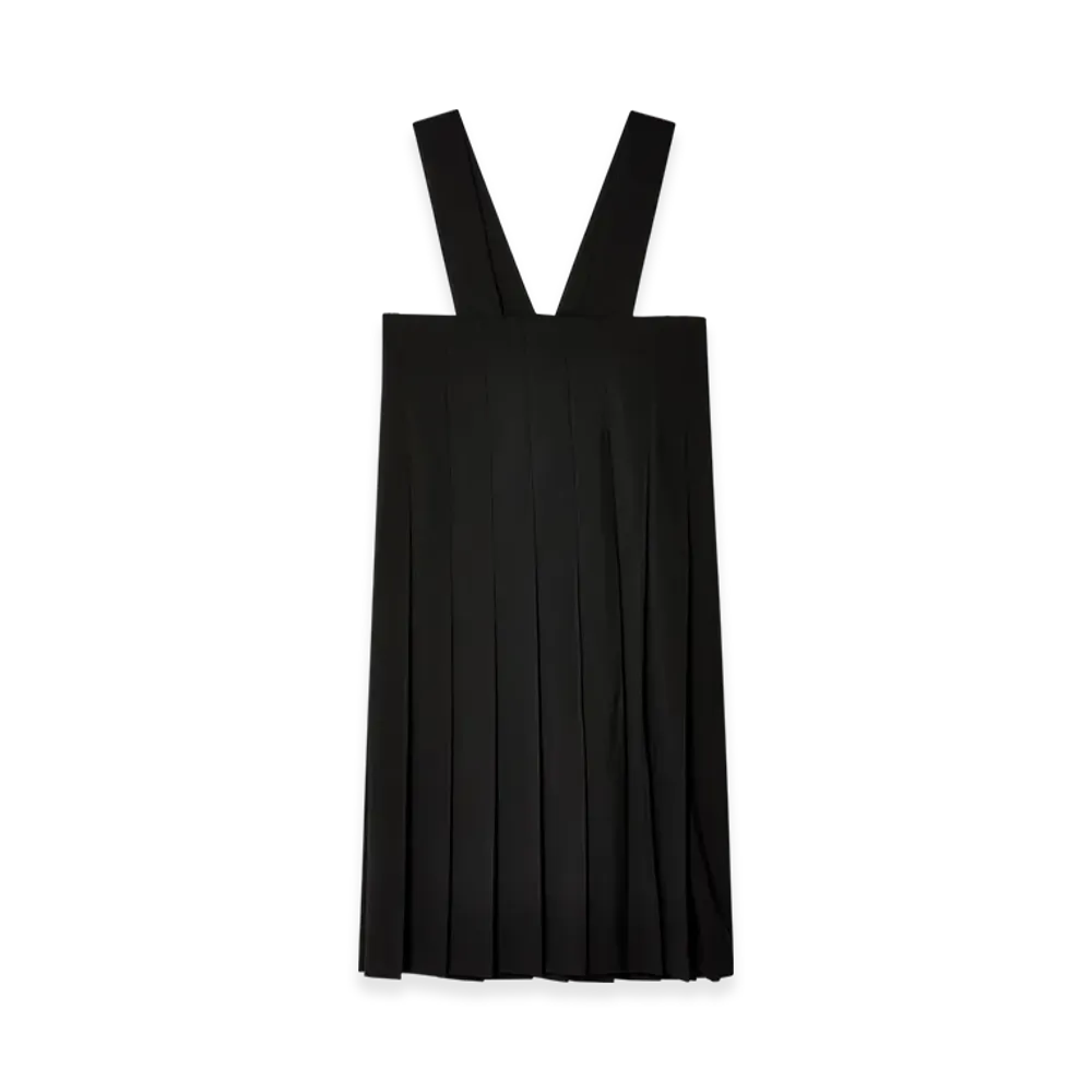 BLACK COMME des GARCONS Pleated Shirt "Black"