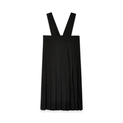 BLACK COMME des GARCONS Pleated Shirt "Black"