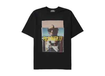 HYSTERIC GLAMOUR x BUNKER 77 Round2 Tee "Black"