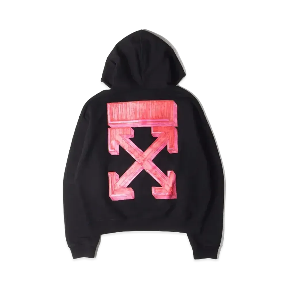 OFF-WHITE Marker Over Hoodie "Black"
