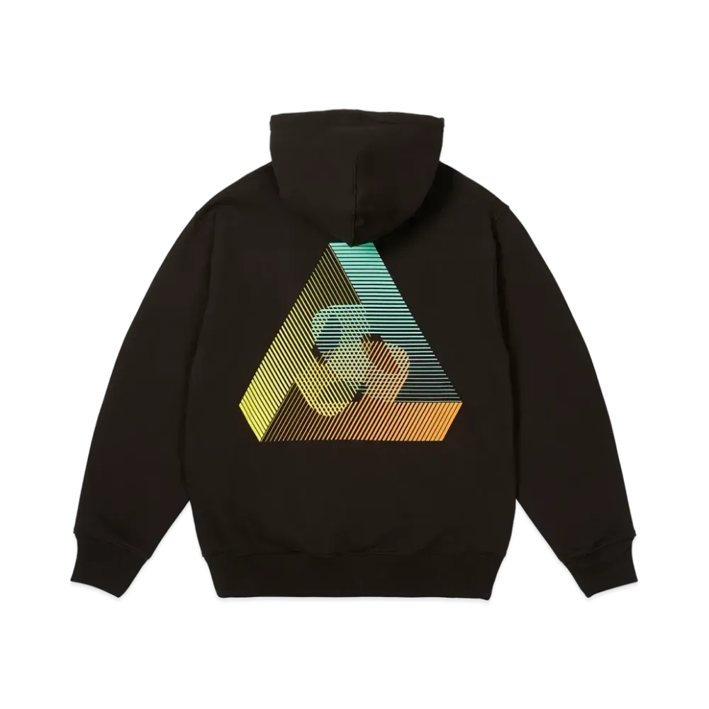 PALACE 3P Fade Hood "Black"