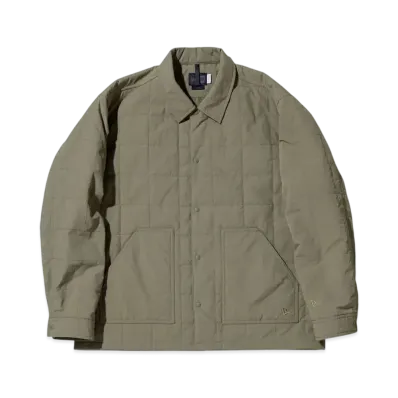 NEW ERA BLACK LABEL FW24 Light Puff Shirt Jacket "Olive"