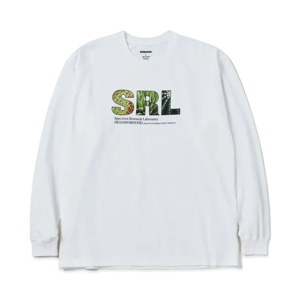 NEIGHBORHOOD SRL . Tee LS-2 "White"