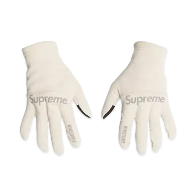 Supreme Windstopper Gloves "Stone"